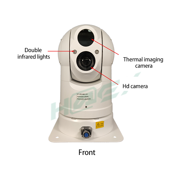 Double spectral thermal imaging PTZ camera GSH-Q200 series